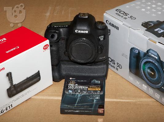 PoulaTo: Ολοκαίνουρια Canon - EOS 5D Mark III DSLR φωτογραφική μηχανή με 24-105mm f / 4 L IS Lens - Μαύρο